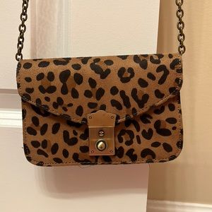 American Eagle Leopard Purse